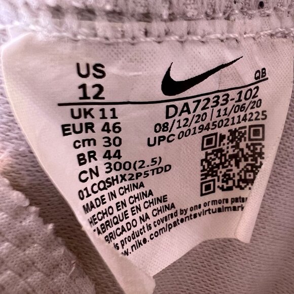 Nike Blazer Mid Infinite White Bright Crimson - Mens 12 - Picture 6 of 6